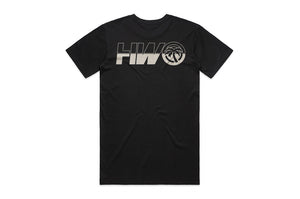 HWV SLICE: Black Tee