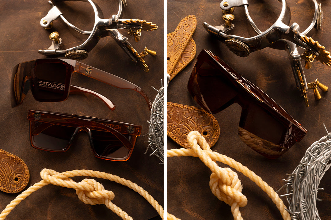 QUATRO SUNGLASSES: Saddle