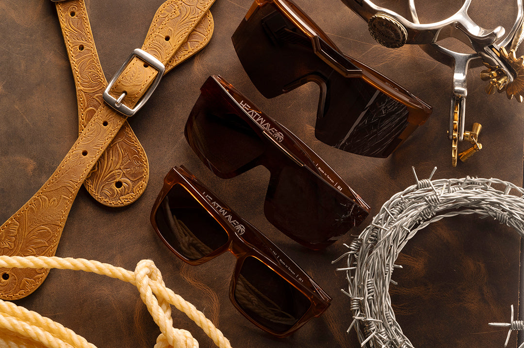 QUATRO SUNGLASSES: Saddle