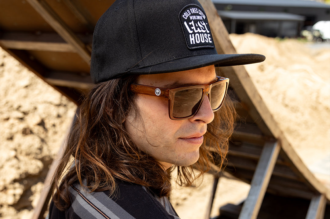 VISE Z87 SUNGLASSES: Saddle