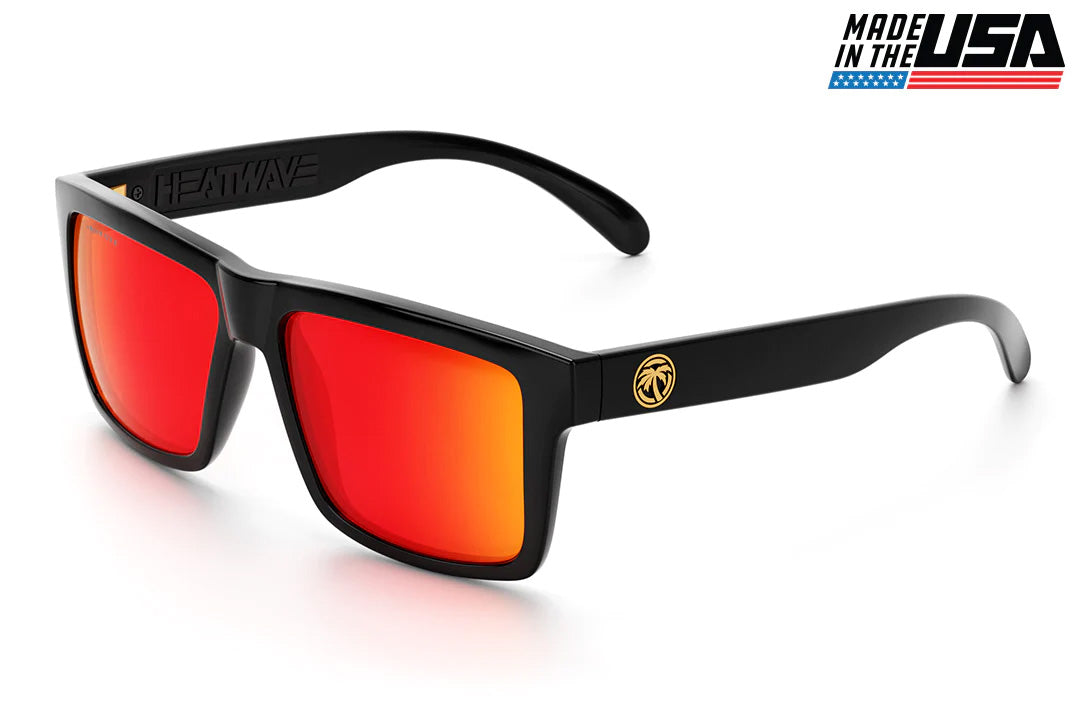 USA VISE SUNGLASSES: Gloss Black x Sunblast
