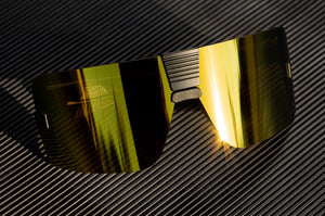 VECTOR SUNGLASSES BLACK: Gold