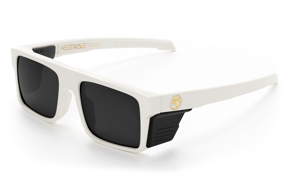 PERFORMANCE RAYTH SUNGLASSES: Raha White Black Tint