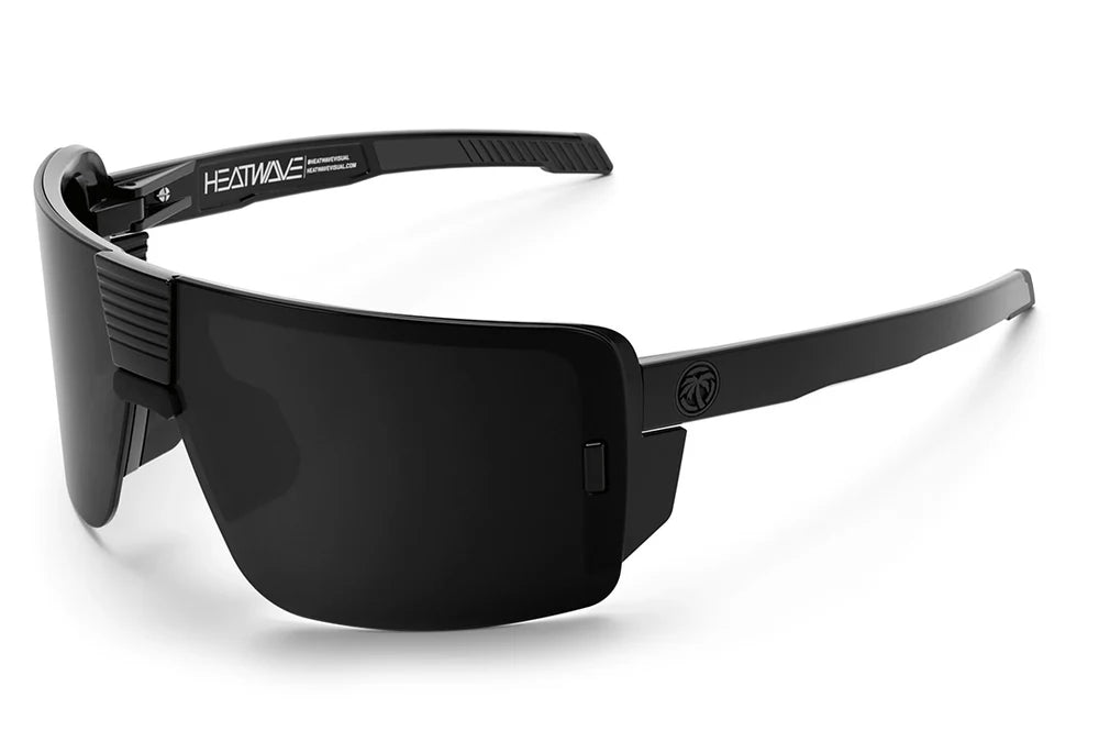 VECTOR SUNGLASSES GLOSS BLACK: Ultra Black
