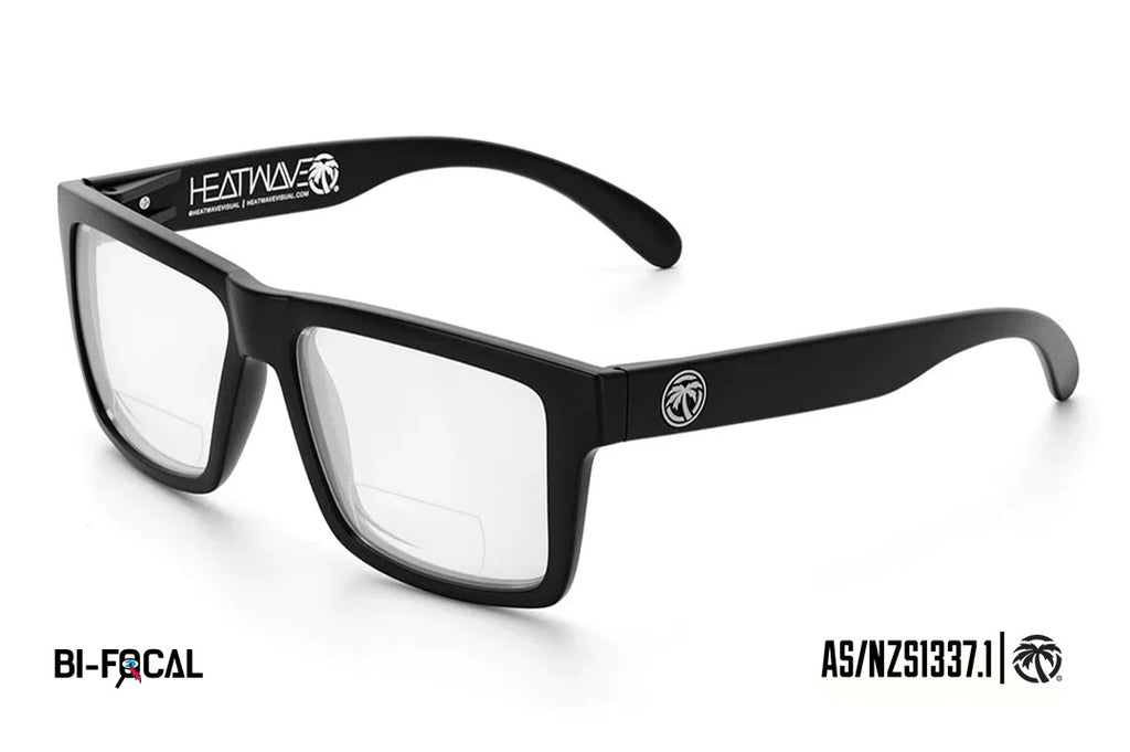 VISE Z87 BI FOCAL GLASSES Clear Heat Wave Visual Australia