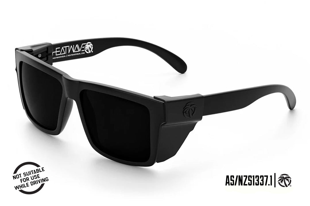 VISE Z87 SUNGLASSES: Ultra Black