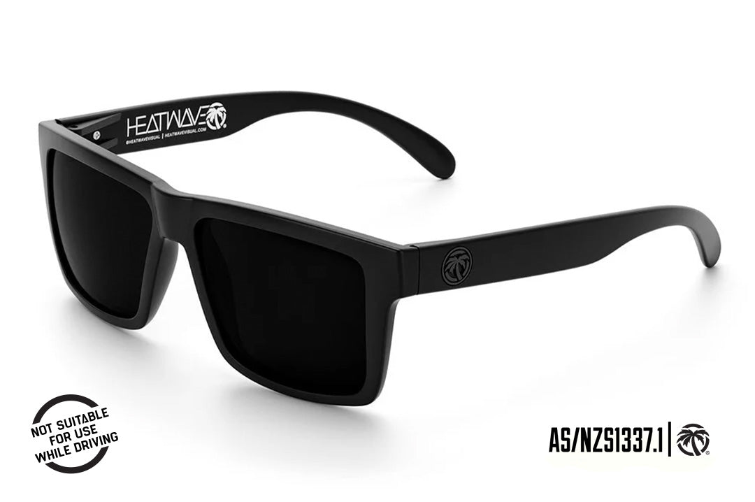 VISE Z87 SUNGLASSES: Ultra Black