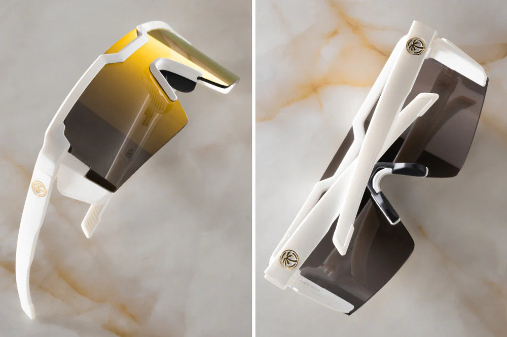 FUTURE TECH SUNGLASSES: Gloss White