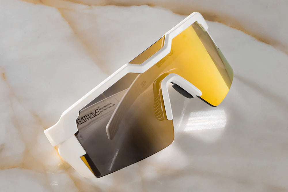 FUTURE TECH SUNGLASSES: Gloss White