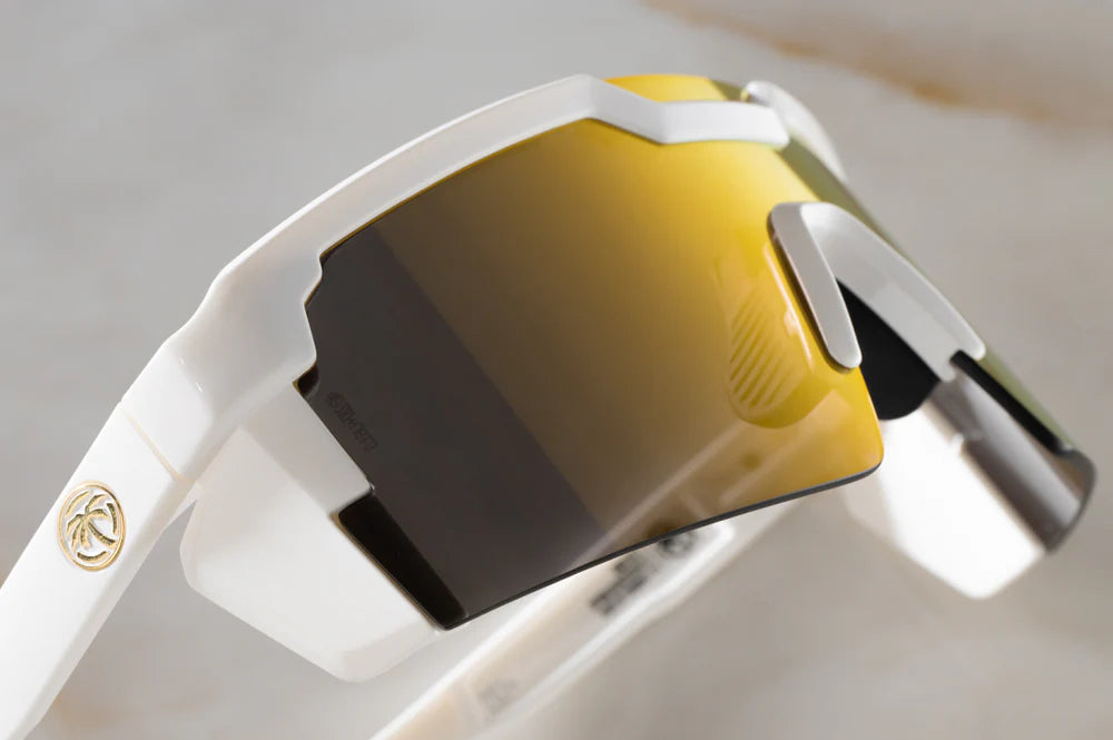FUTURE TECH SUNGLASSES: Gloss White