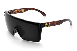 LAZER FACE SONNENBRILLE: Woodgrain Customs x Schwarz