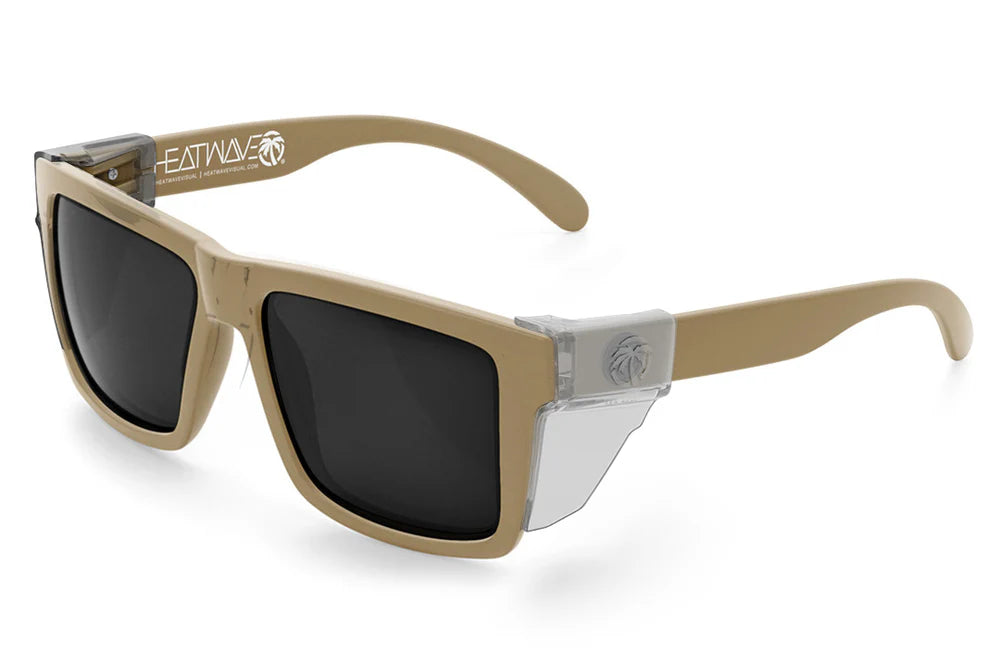 XL VISE SUNGLASSES: Desert Tan - Black