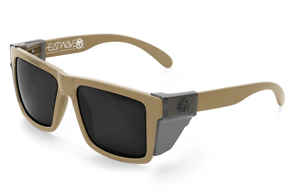 XL VISE SUNGLASSES: Desert Tan - Black