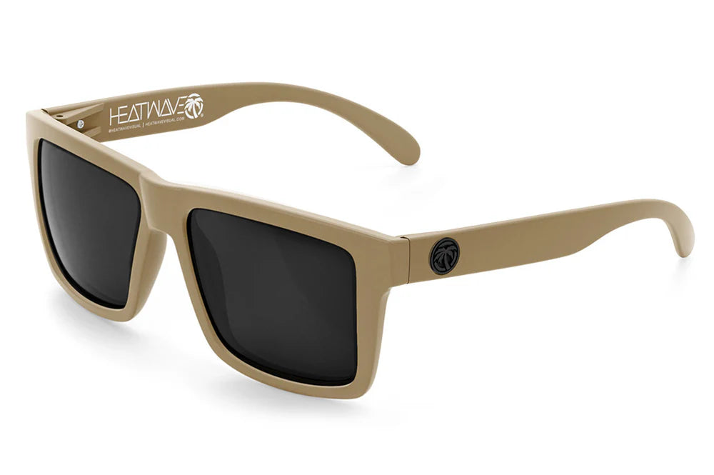 XL VISE SUNGLASSES: Desert Tan - Black