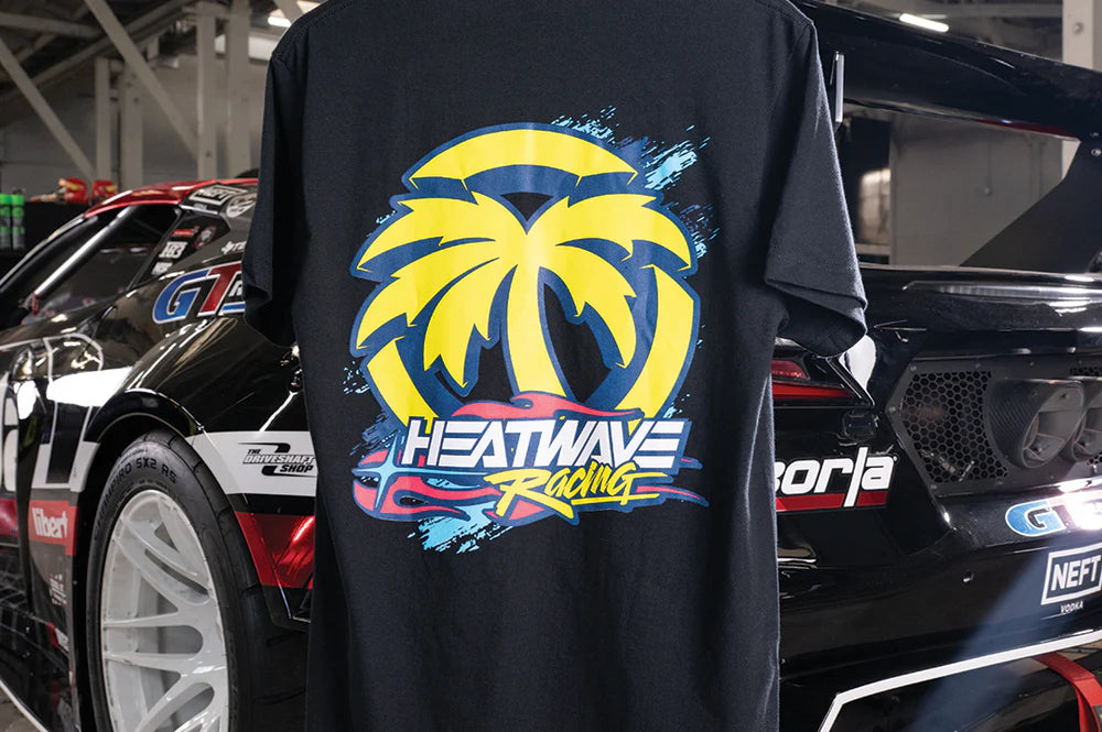HWV TEE: Y2K Racing Black T-Shirt