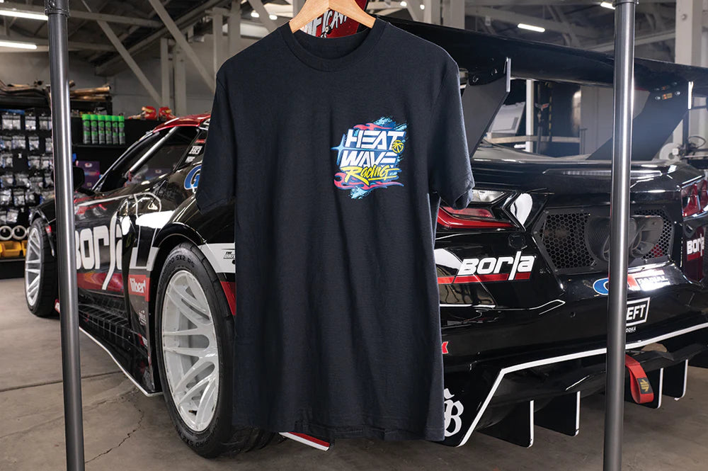 HWV TEE: Y2K Racing Black T-Shirt