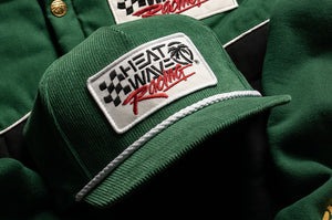 HWV HAT: Green Retro Corduroy