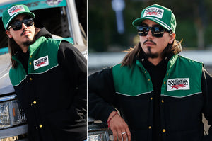 HWV CAP: Green Retro Corduroy