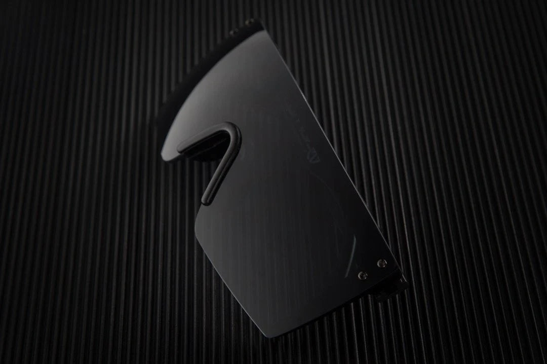 LAZER FACE SUNGLASSES: Black
