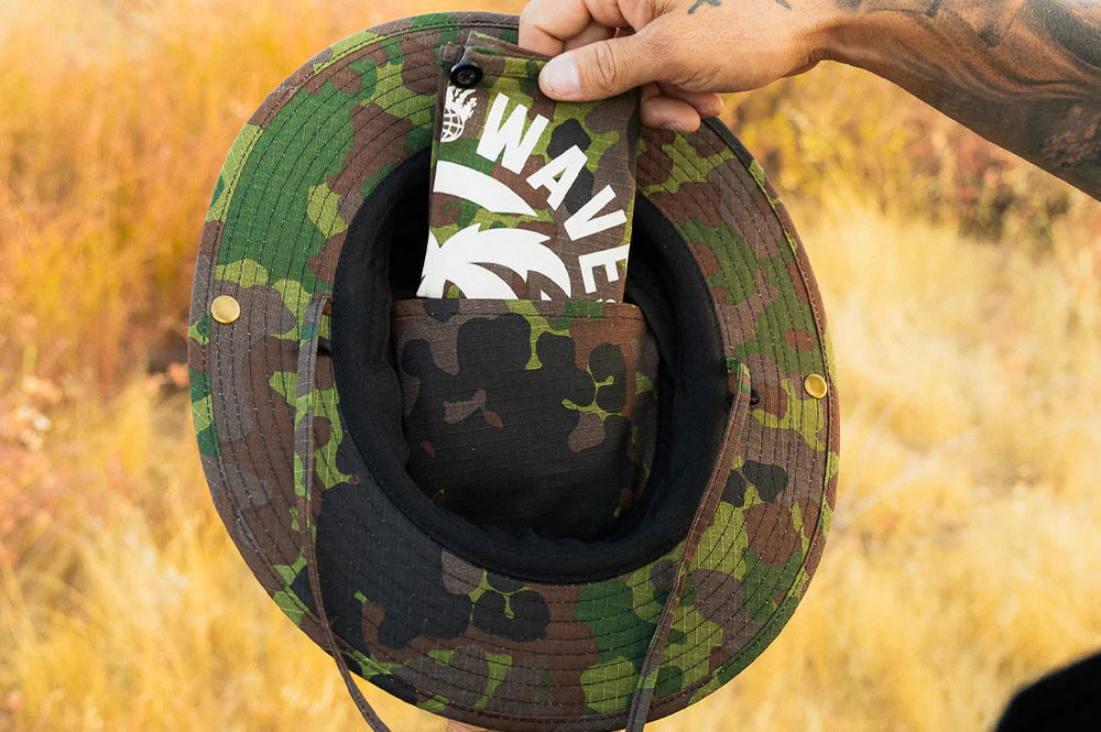 HWV BOONIE HAT: Flek Camo