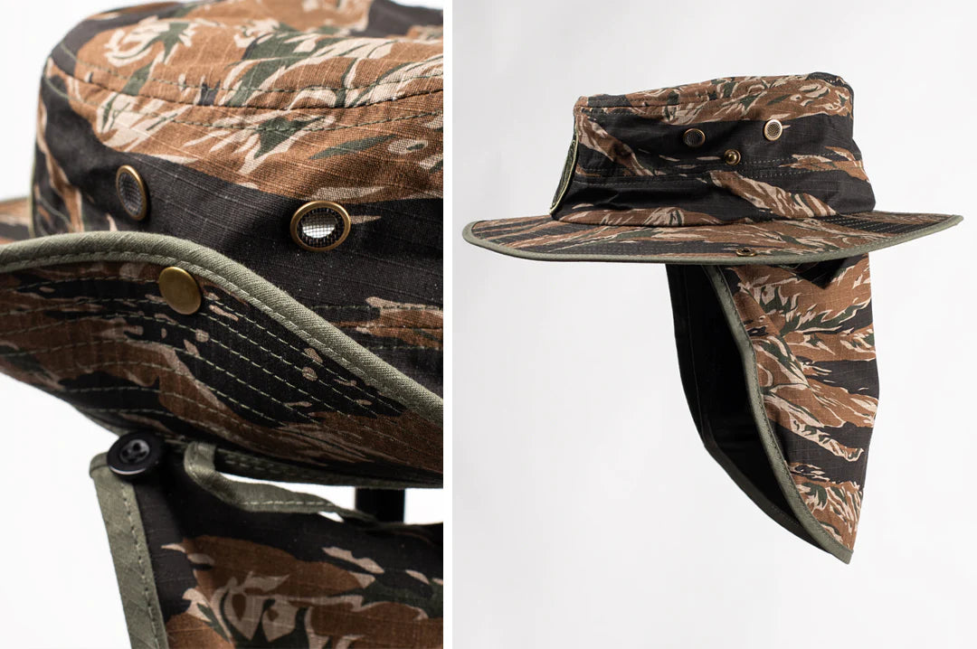 HWV BOONIE HAT: Tiger Camo
