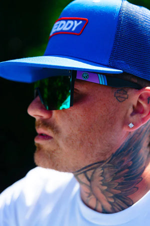 LAZER FACE SUNGLASSES: Shreddy Bug Customs