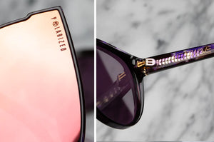 CARAT SUNGLASSES: Velvet Tortoise x Rose Gold