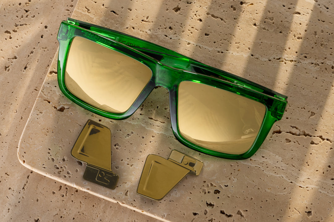 PERFORMANCE VISE SUNGLASSES: Cycad Green