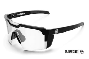 FUTURE TECH SUNGLASSES BLACK: Clear