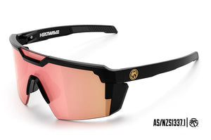 FUTURE TECH SUNGLASSES BLACK: Rose Gold