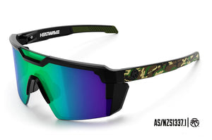 FUTURE TECH SUNGLASSES BLACK: Woodland Camo x Piff