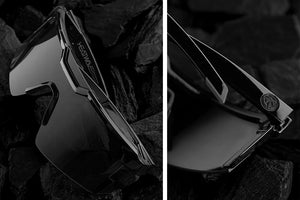FUTURE TECH SONNENBRILLE SCHWARZ: Ultraschwarz 
