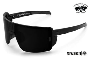 VECTOR-SONNENBRILLE SCHWARZ: Ultraschwarz 