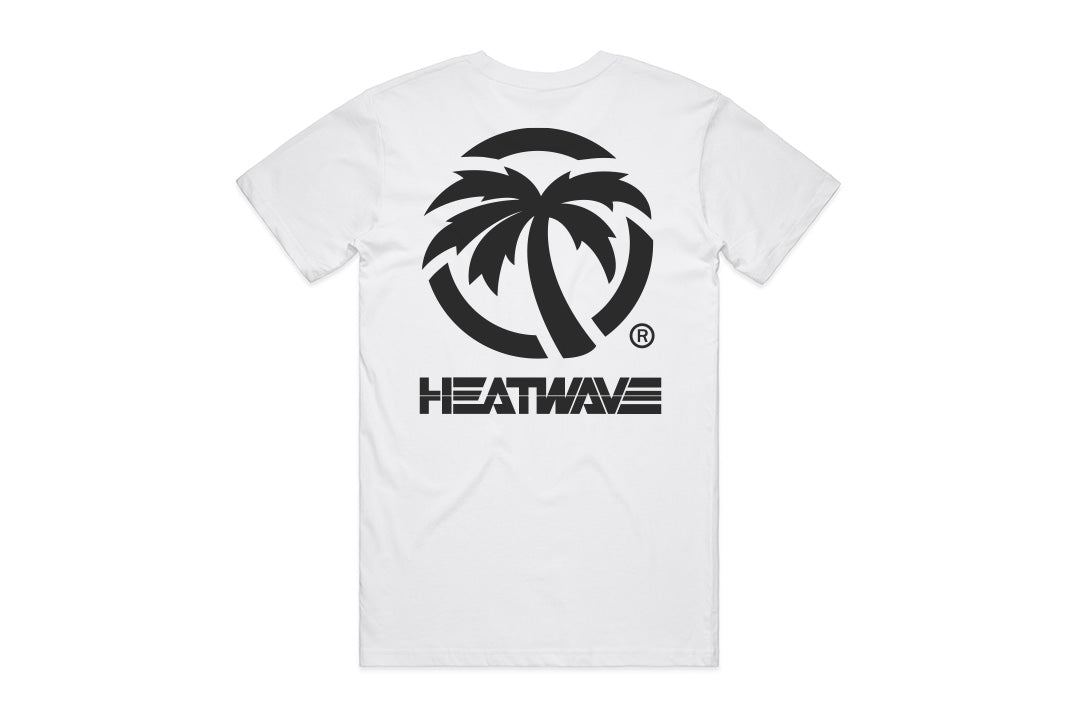 HWV BILLBOARD: Weißes T-Shirt - Heat Wave Visual Australia