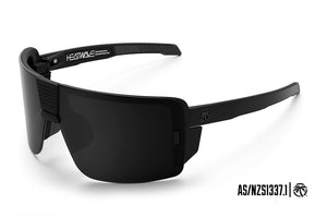 VECTOR-SONNENBRILLE SCHWARZ: Schwarz 