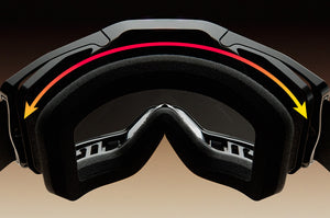 MXG-250 Motosportbrille: Billboard Icon Schwarz