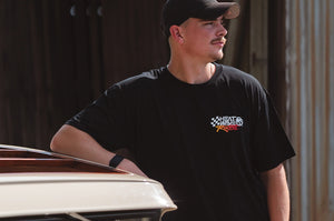 HWV CARBON RACING: Schwarzes T-Shirt 