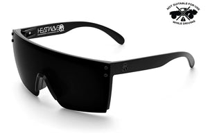 LAZER FACE SUNGLASSES BLACK: Ultra Black