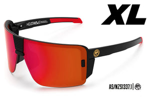 XL-VEKTOR-SONNENBRILLE SCHWARZ: Feuersturm 