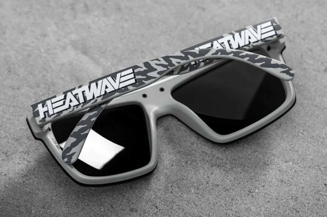 QUATRO-SONNENBRILLE: Hydroshock Customs in Grau