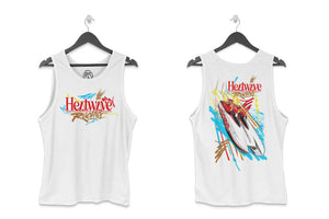 Heat Wave Offshore Tank Top - White