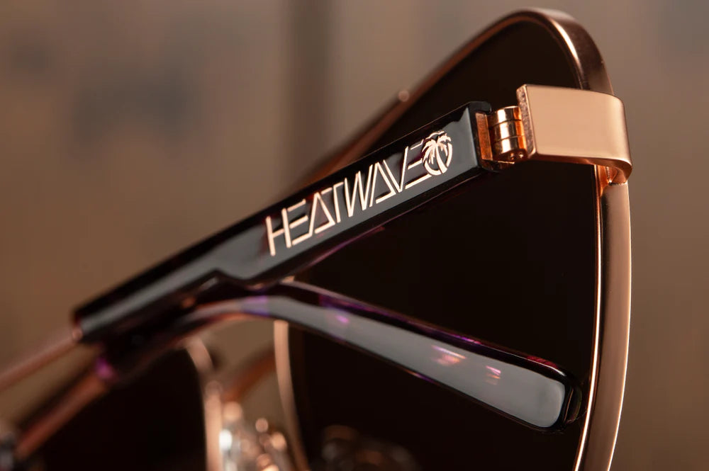 INCLINE SUNGLASSES: Rose Gold