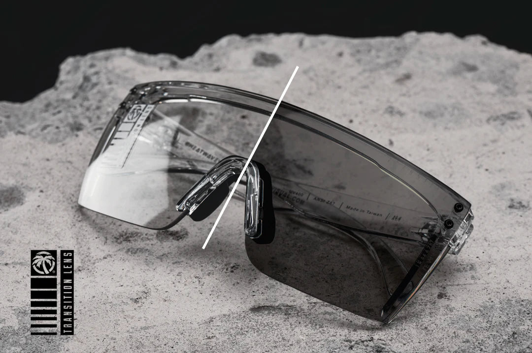 Clear top lens sunglasses