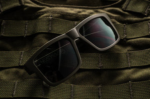 VISE SUNGLASSES: OD Green x Black