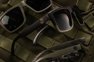 VISE-SONNENBRILLE: OD Green Fader x Schwarz