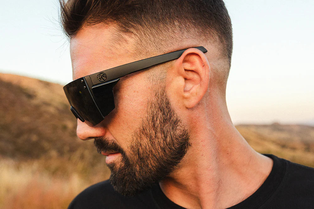 PERFORMANCE XL LAZER FACE SUNGLASSES: Ultra Black