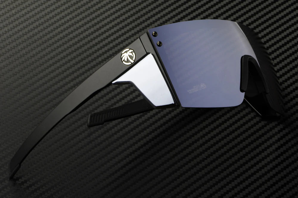 PERFORMANCE LAZER FACE SUNGLASSES: Silver