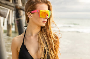 LAZER FACE SUNGLASSES: Standup Customs