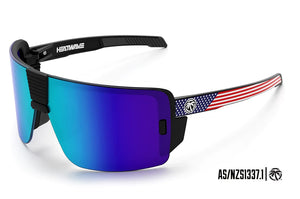 VECTOR SUNGLASSES BLACK: Stars n Stripes