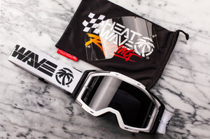 MXG-250 Motosportbrille: Billboard Icon Weiß